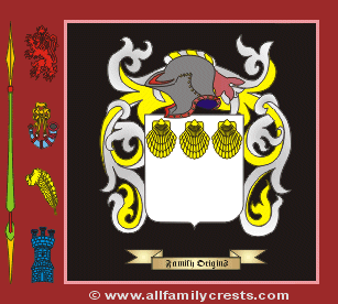 Angles Coat of Arms, Family Crest - Click here to view