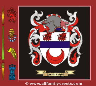 Ardil Coat of Arms, Family Crest - Click here to view