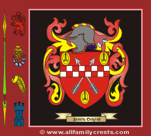 Aulay Coat of Arms, Family Crest - Click here to view