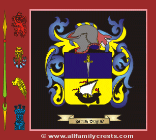 MacAfe Coat of Arms, Family Crest - Click here to view