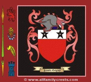 Bacon Coat of Arms, Family Crest - Click here to view