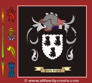 Bedford Coat of Arms, Family Crest - Click here to view