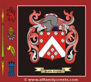 Berkeley Coat of Arms, Family Crest - Click here to view