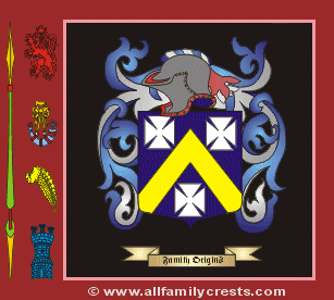 Berkley Coat of Arms, Family Crest - Click here to view