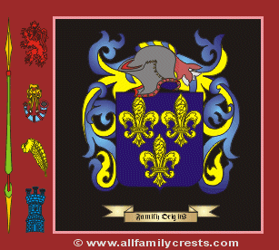 Birk Coat of Arms, Family Crest - Click here to view