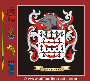Bow Coat of Arms, Family Crest - Click here to view