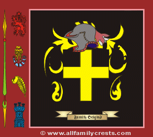 Bowell Coat of Arms, Family Crest - Click here to view