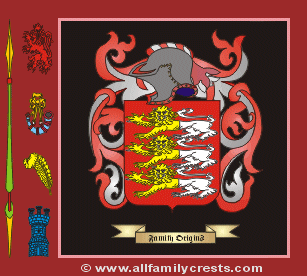 Brian Coat of Arms, Family Crest - Click here to view