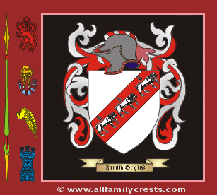 Calf Coat of Arms, Family Crest - Click here to view