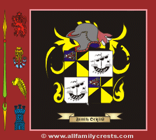 Campbell-Carrickboy Coat of Arms, Family Crest - Click here to view