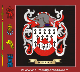 Chatman Coat of Arms, Family Crest - Click here to view
