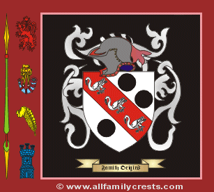 Clark-England Coat of Arms, Family Crest - Click here to view