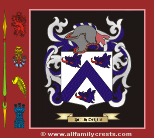 Colqueran Coat of Arms, Family Crest - Click here to view