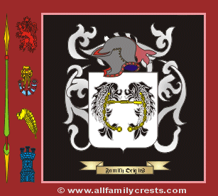 Coulstone Coat of Arms, Family Crest - Click here to view