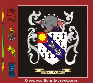 Coyne Coat of Arms, Family Crest - Click here to view