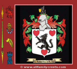 Cregan Coat of Arms, Family Crest - Click here to view