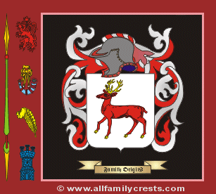 Cremin Coat of Arms, Family Crest - Click here to view