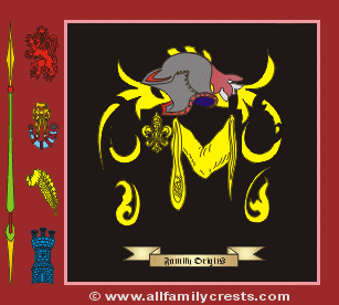 Croke Coat of Arms, Family Crest - Click here to view