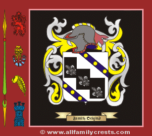Cuff Coat of Arms, Family Crest - Click here to view