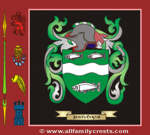 MacCabe Coat of Arms, Family Crest - Click here to view