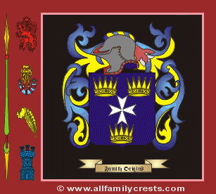 MacCairter Coat of Arms, Family Crest - Click here to view