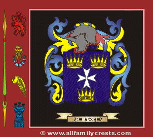 MacCarter Coat of Arms, Family Crest - Click here to view