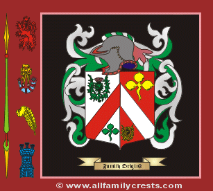 MacCloughry Coat of Arms, Family Crest - Click here to view