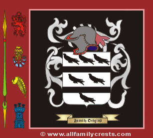 MacCooey Coat of Arms, Family Crest - Click here to view