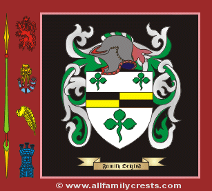 MacCready Coat of Arms, Family Crest - Click here to view