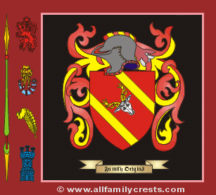 Dooley Coat of Arms, Family Crest - Click here to view