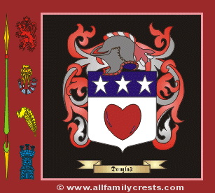 Douglas Coat of Arms, Family Crest - Click here to view
