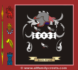 Dow Coat of Arms, Family Crest - Click here to view