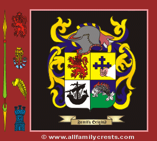 MacDonnell Coat of Arms, Family Crest - Click here to view