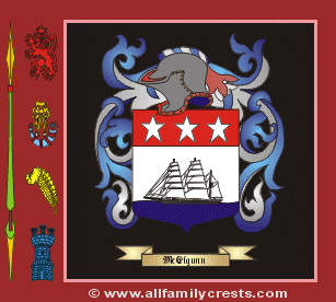 MacElgunn Coat of Arms, Family Crest - Click here to view