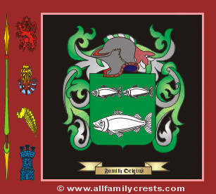 MacEvinney Coat of Arms, Family Crest - Click here to view