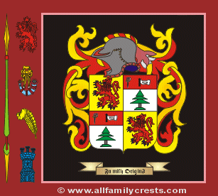 Faraker Coat of Arms, Family Crest - Click here to view