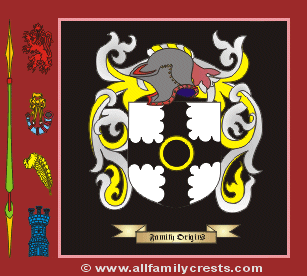 Fitzhenry Coat of Arms, Family Crest - Click here to view