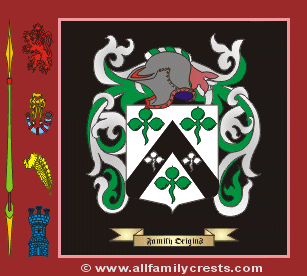 Foot Coat of Arms, Family Crest - Click here to view