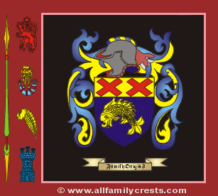 Franklin Coat of Arms, Family Crest - Click here to view