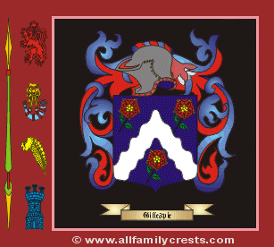 Gillespie Coat of Arms, Family Crest - Click here to view