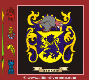 Gould Coat of Arms, Family Crest - Click here to view