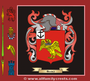 Graves Coat of Arms, Family Crest - Click here to view