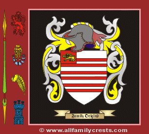 Growney Coat of Arms, Family Crest - Click here to view