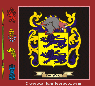 Gunders Coat of Arms, Family Crest - Click here to view