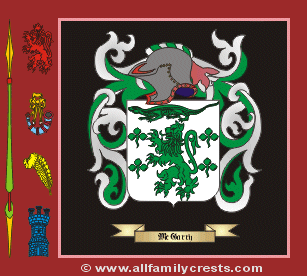 MacGarry Coat of Arms, Family Crest - Click here to view