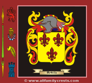 MacGillin Coat of Arms, Family Crest - Click here to view