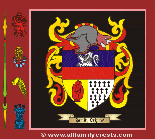 MacGilloway Coat of Arms, Family Crest - Click here to view