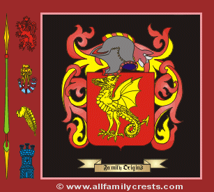 MacGillycuddy Coat of Arms, Family Crest - Click here to view