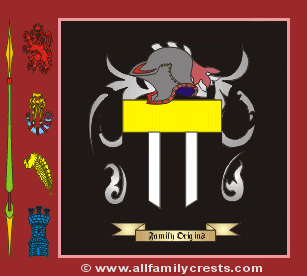 MacGing Coat of Arms, Family Crest - Click here to view