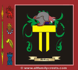 MacGinty Coat of Arms, Family Crest - Click here to view